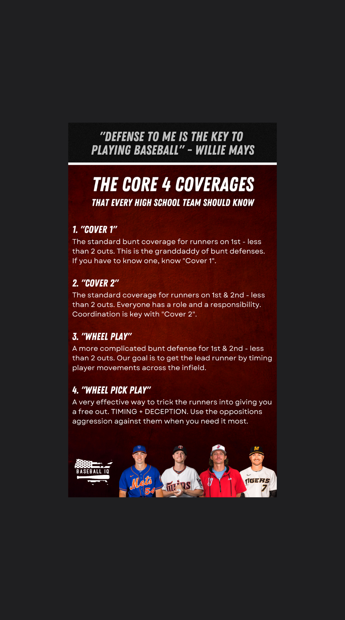 A Coach's Guide To Bunt Coverages